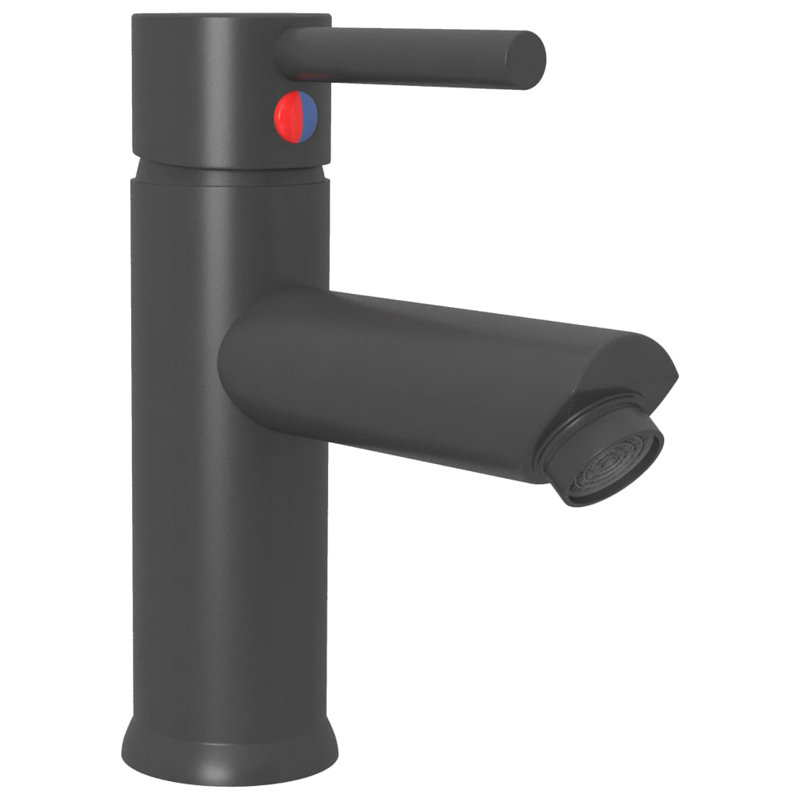 Kasota Belfry Mono Basin Mixer, Dark Grey