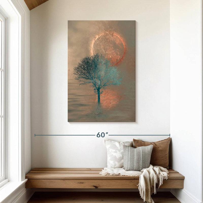 Kelan Blood Moon, 45" H x 30" W