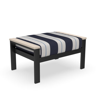 Townsend Outdoor Ottoman with Sunbrella® Cushion