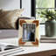 Decorative Photo Frame Contemporary Rustic Resin Brown and White Cascading Design Picture Frame-121487874