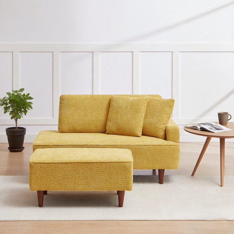 Méridiennes Lounges + Ottman, Jaune