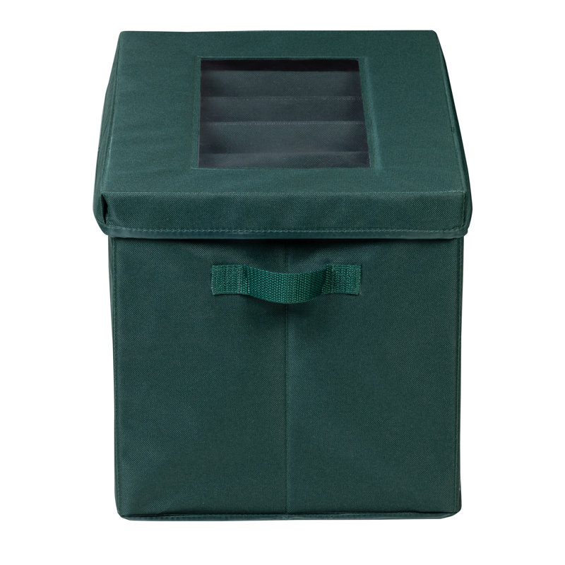 Boîte de rangement des Fêtes, vert