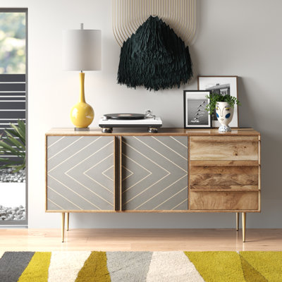 57.8'' Solid Wood Sideboard