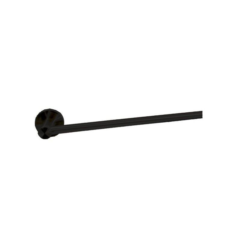 Barre à serviettes murale 25,98 po Camano, Noir