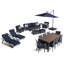 Deco Outdoor 20 - Piece Conversation Set-1784851112
