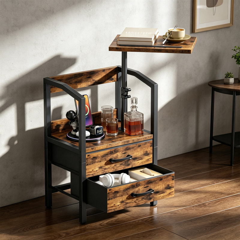 43.5 cm W Bedside Table