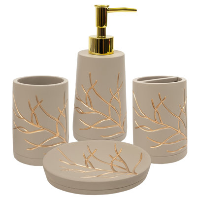 Gracin Bathroom Accessory Set