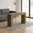 59-Inch Farmhouse Console Table - Engineered MDF