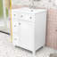 Meuble-lavabo chic 2 tiroirs 24 po avec lavabo en céramique et conception compacte-795092399-791560664