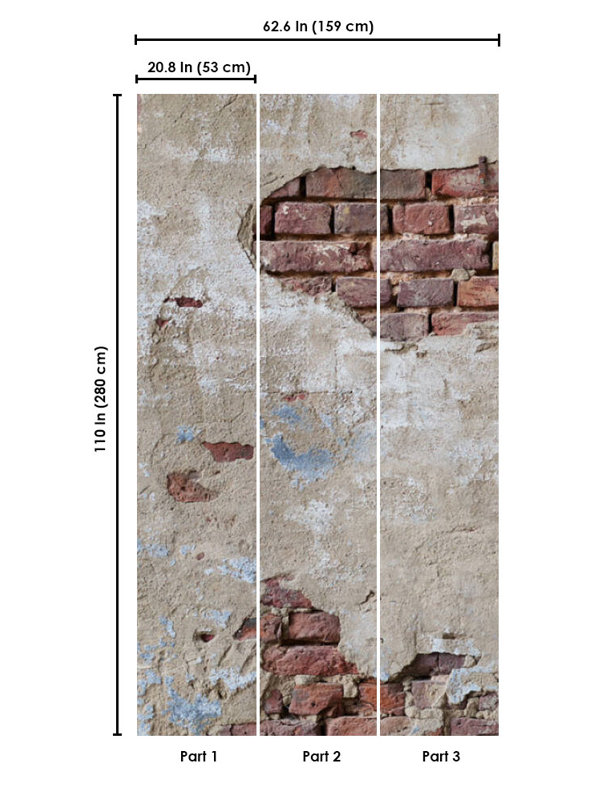 Bradbery Brick Wall Mural