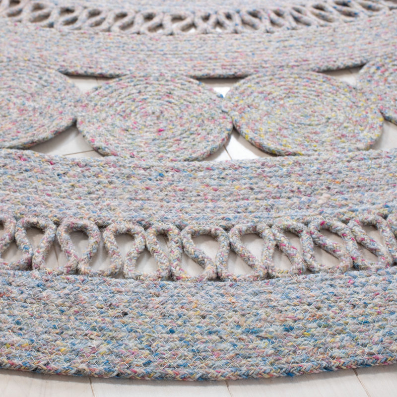 Dugan Hand Woven Performance Rug, Round 4'