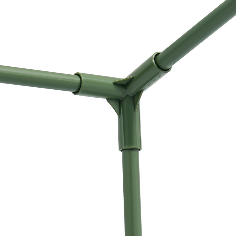 66.9X78.4X30.3” Green House Kit With Window, Green
