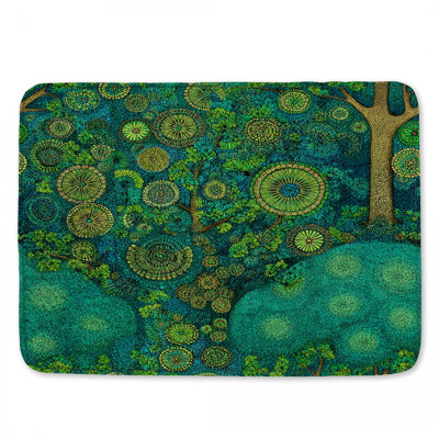 Tapis de bain arbre