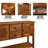 Server Cabinet With Bottom Shelf For Kitchen Storage-990755434
