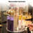 360° Rotating Clear 11.81" Makeup Organizer