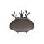 Grande statue de hibou en métal 8 po pour patio et jardin