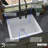 Karran Quartz 25'' X 22'' Single Bowl Drop-in Kitchen Sink-61825452
