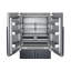 42" Panel Ready Counter Depth French Door 23.5 cu. ft. Smart Energy Star Refrigerator with Steel Cool