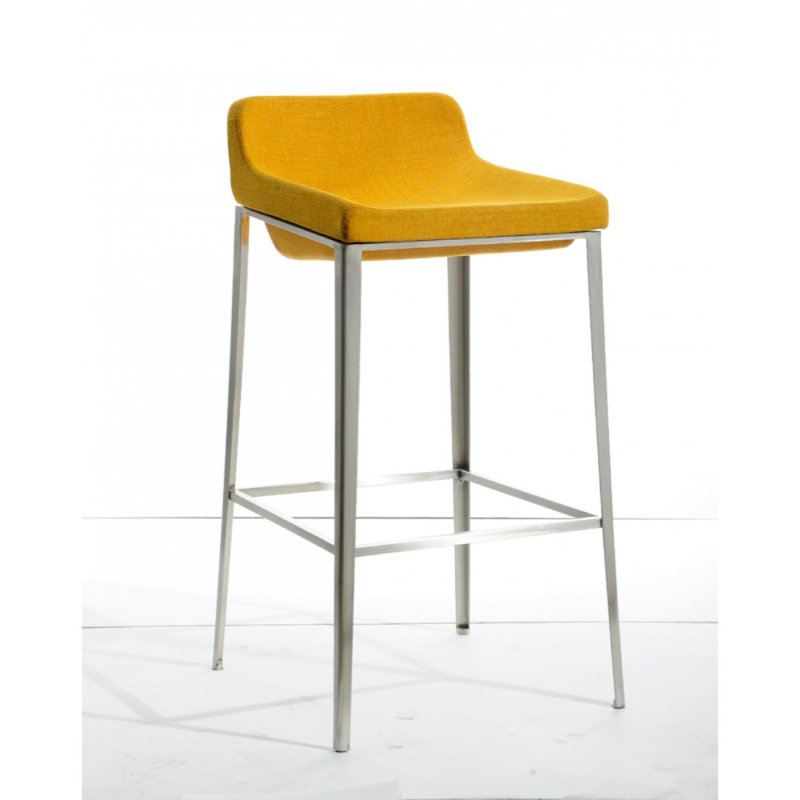 Advait Counter Stool, Yellow
