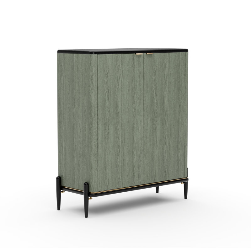 COFFRE DE MADERA - VERDIGRIS