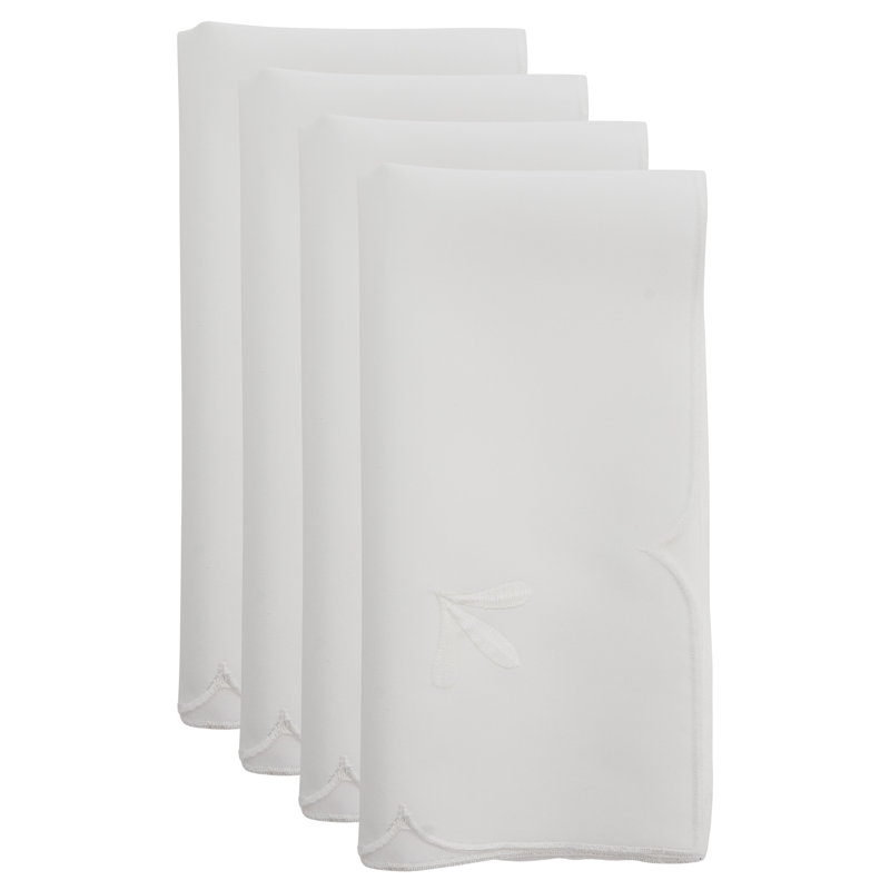 Lilith Polyester Embroidered Square Napkin
