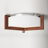 Ernie Linen LED Flush Mount