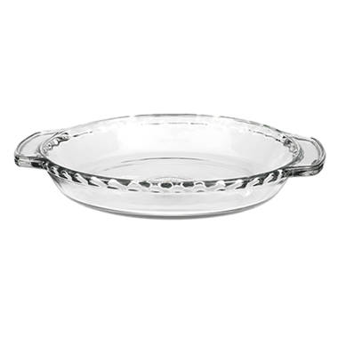 LocknLock Glass 9.5in Round Pie Dish w/Lid