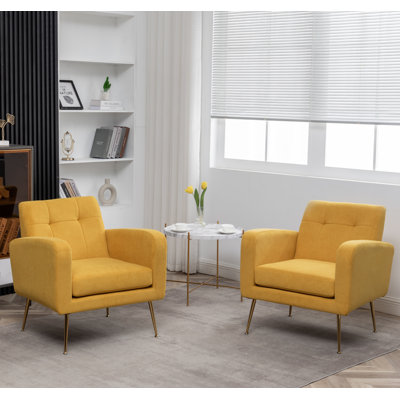 Alixon 29'' Wide Tufted Armchair