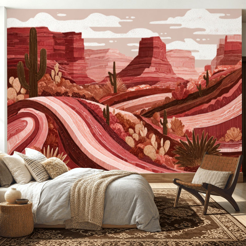 Papier peint adhésif auto-adhésif moderne pour la chambre à coucher Peel and Stick L 100 po x l 144 po