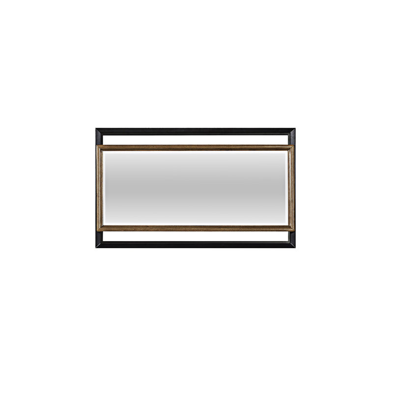 Miroir de paysage en métal