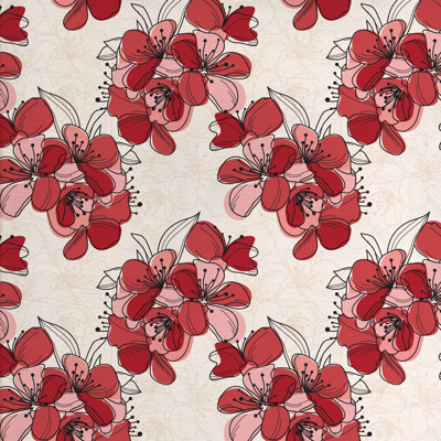 Tissu fleur de cerisier japonais