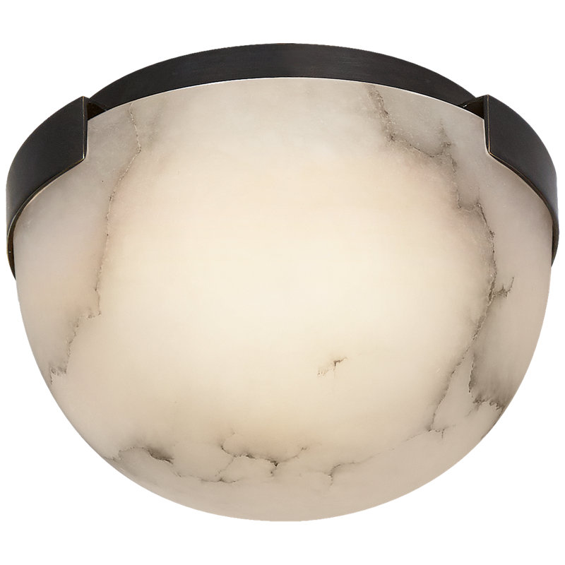 Kelly Wearstler Melange 5" Solitaire Flush Mount, Bronze