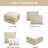 Pallada 6 Piece Leaves Comforter Set-103532066