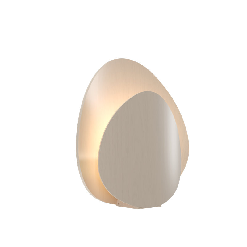 Leaf Table Lamp, Organic Cappuccino