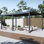 Pergola en aluminium avec toit à persiennes réglable 12 pi x 20 pi Grand Tuscan