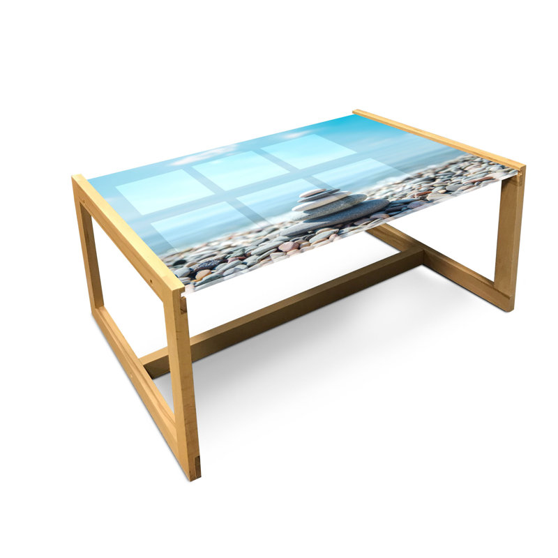 Jachob Sled Coffee Table, 90cm H x 62cm W x 40cm D