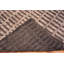 Tapis tribal moderne à motif géométrique gris et neutre One-of-a-Kind