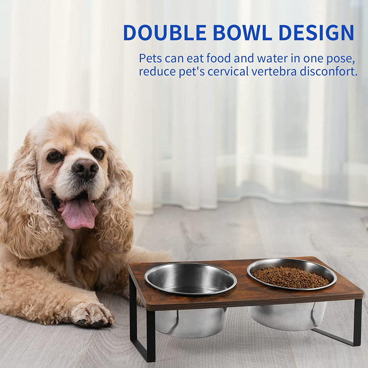 BTY Dog Bowl Elevated Feeder