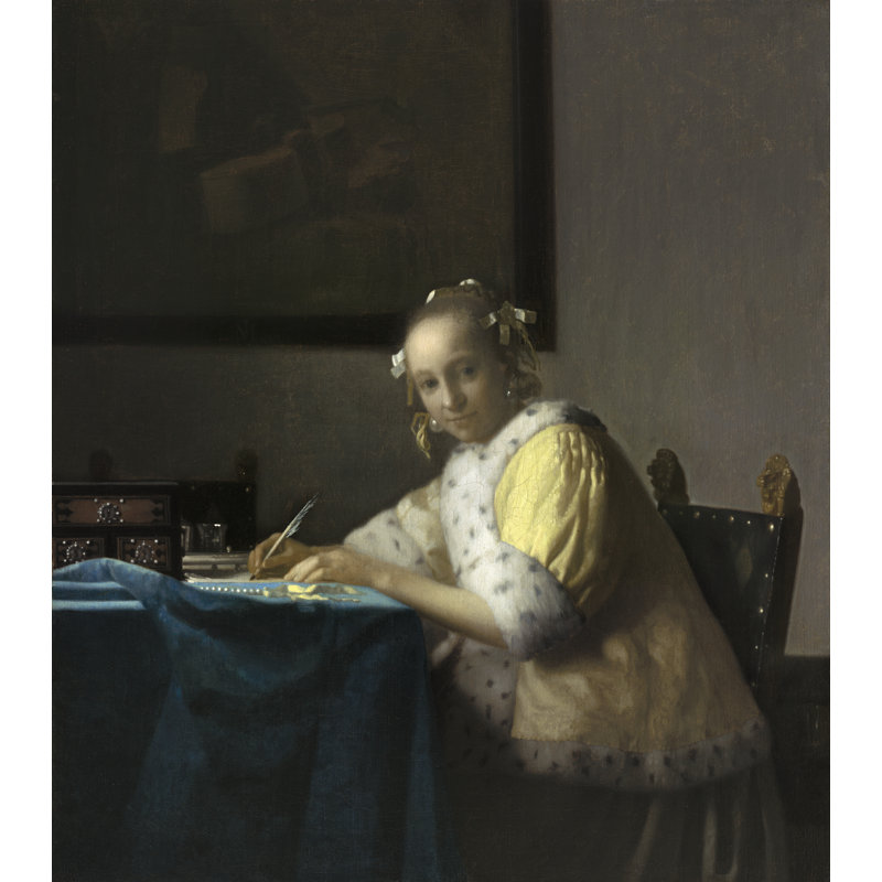 Johannes Vermeer - Wrapped Canvas Print, 77cm H x 51cm W