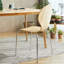 Chaise d'appoint empilable 17,3 po Isabellarose-732753385