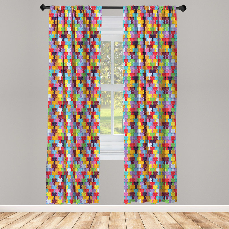 Room Darkening Curtain Pair, 28" x 95"