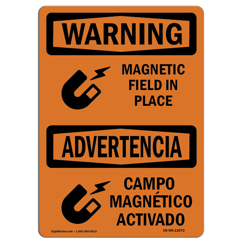 Plaque magnétique bicolore en aluminium 12 x 18, H 18 po x l 12 po x P 0,1 po