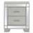 Elegant Silver Champagne Accent Table