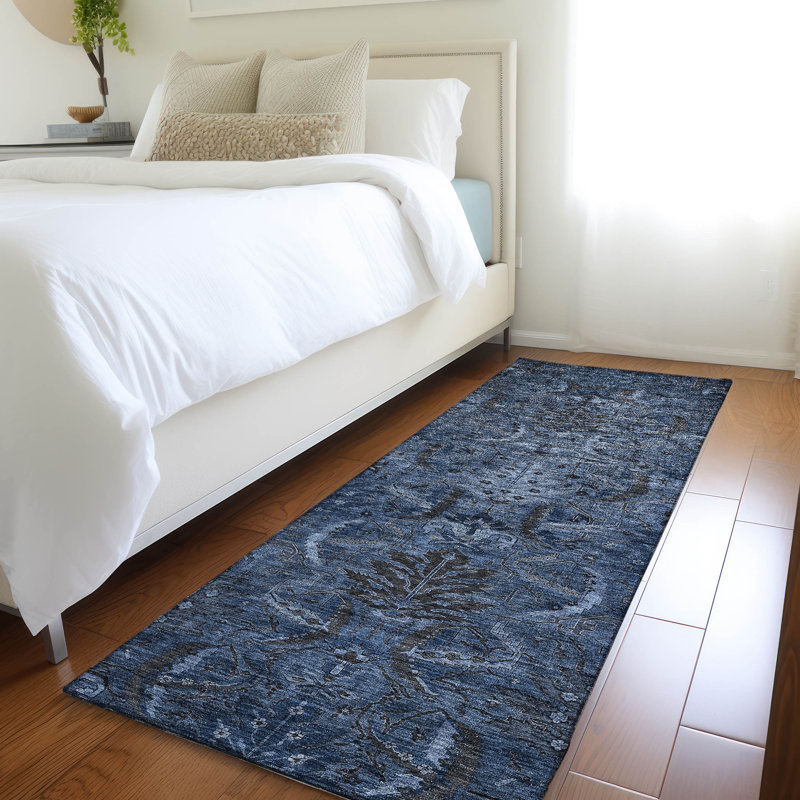 Segin Area Rug with Non-Slip Backing, Runner 2'3" x 7'6"