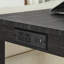 Ensemble de table de bar 4 pièces avec tabourets et prises de courant Miles-165969933