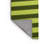 Machine Washable Horizontal Stripes Green Area Rug-38319743