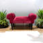 Elegant  Caius Upholstered Bedroom Bench, Solid Colour, Wooden Legs, Stylish Seating, Durable and Comfortable Design-36266511