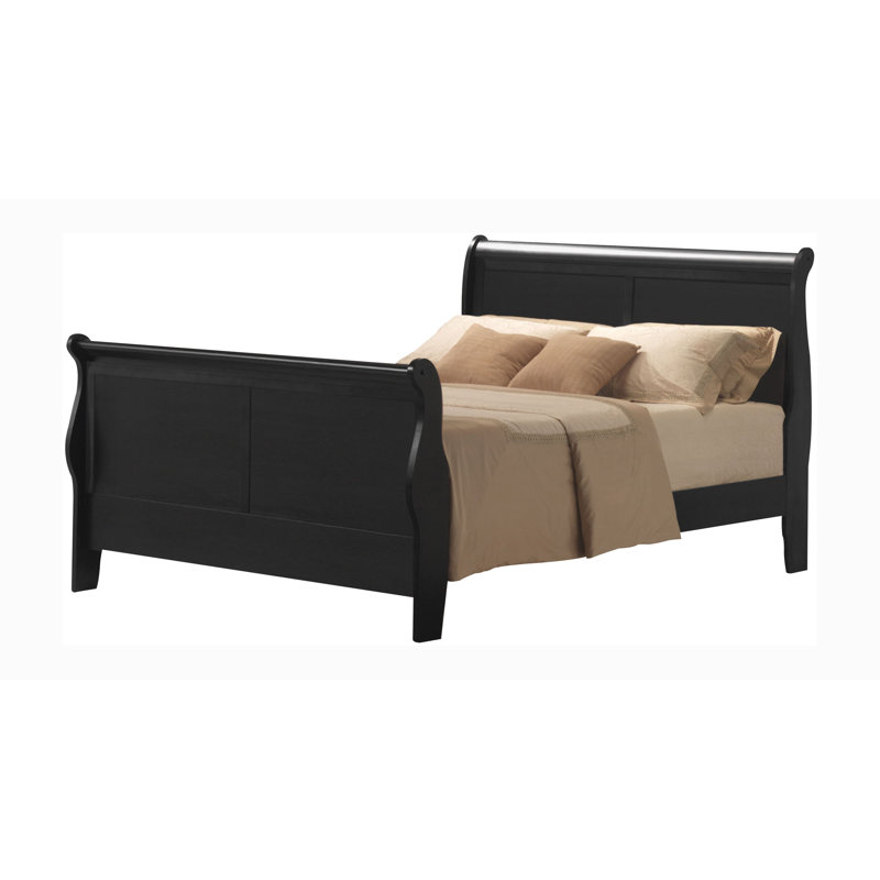Lit standard Swihart, Grand, Noir