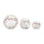 3 Piece Glass LED Globe Set
