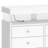 39.3"W  6 - Drawer Dresser Accent Chest with Power Outlet, LED Lights and Open Shelf